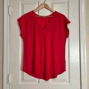 Adrienne Vittadini Vibrant Pink/Red Blouse